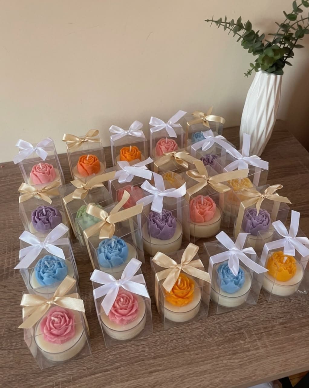 Floral Rose Tealight Souvenir
