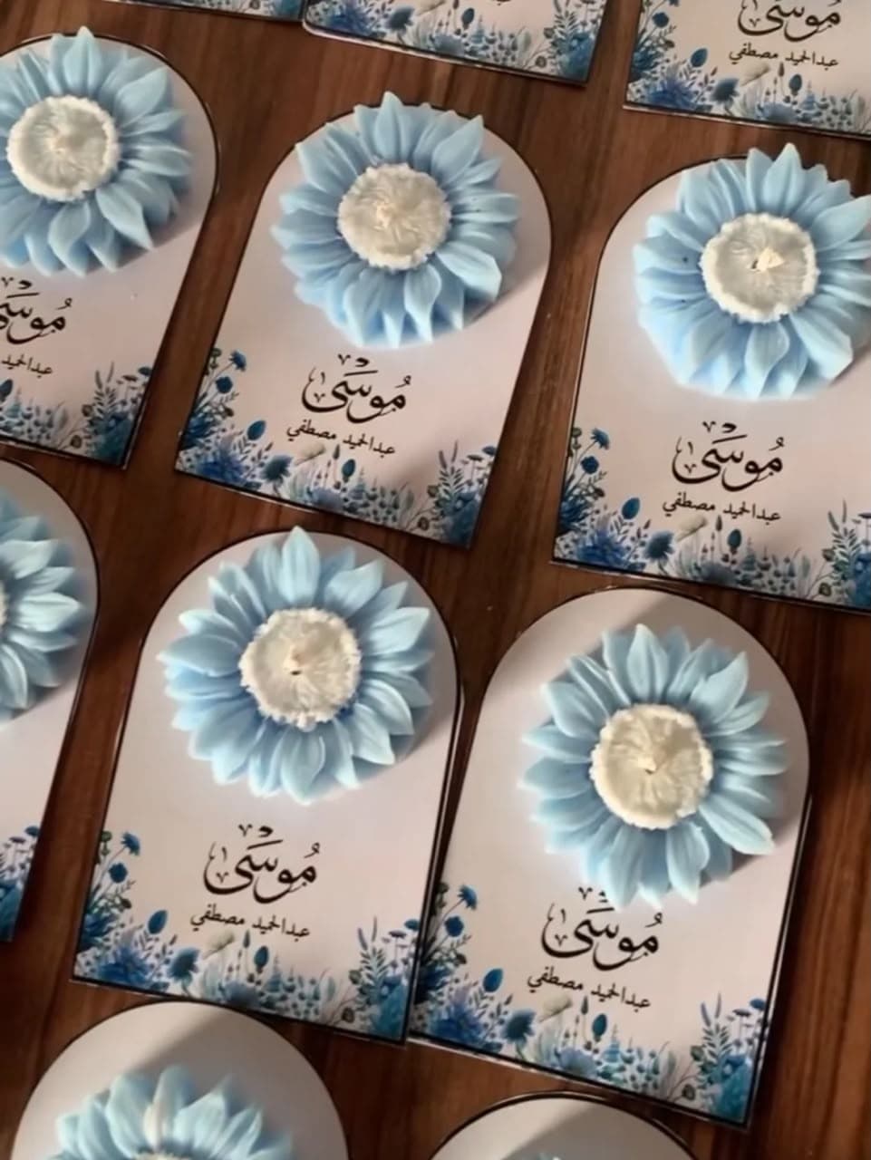 Flower Candle Card