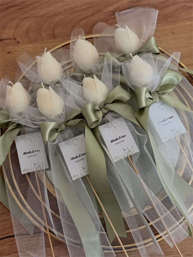 Tulip Candle Souvenir