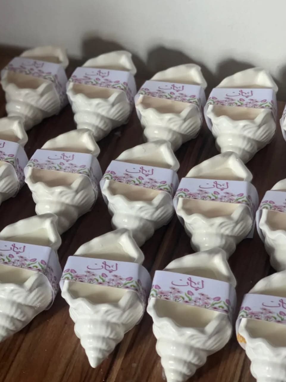 Shell Candle Souvenir