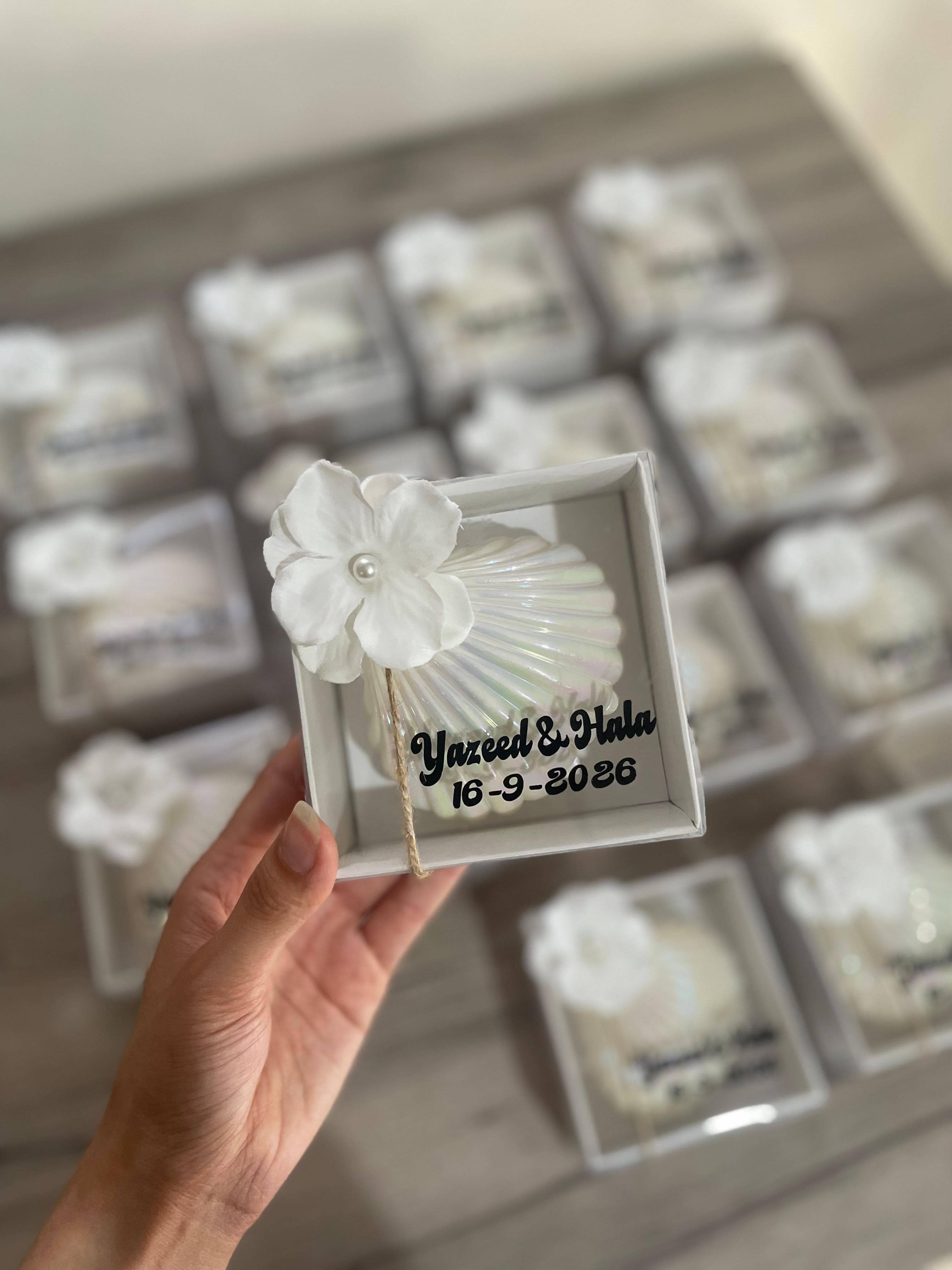 Seashell Candle Souvenir